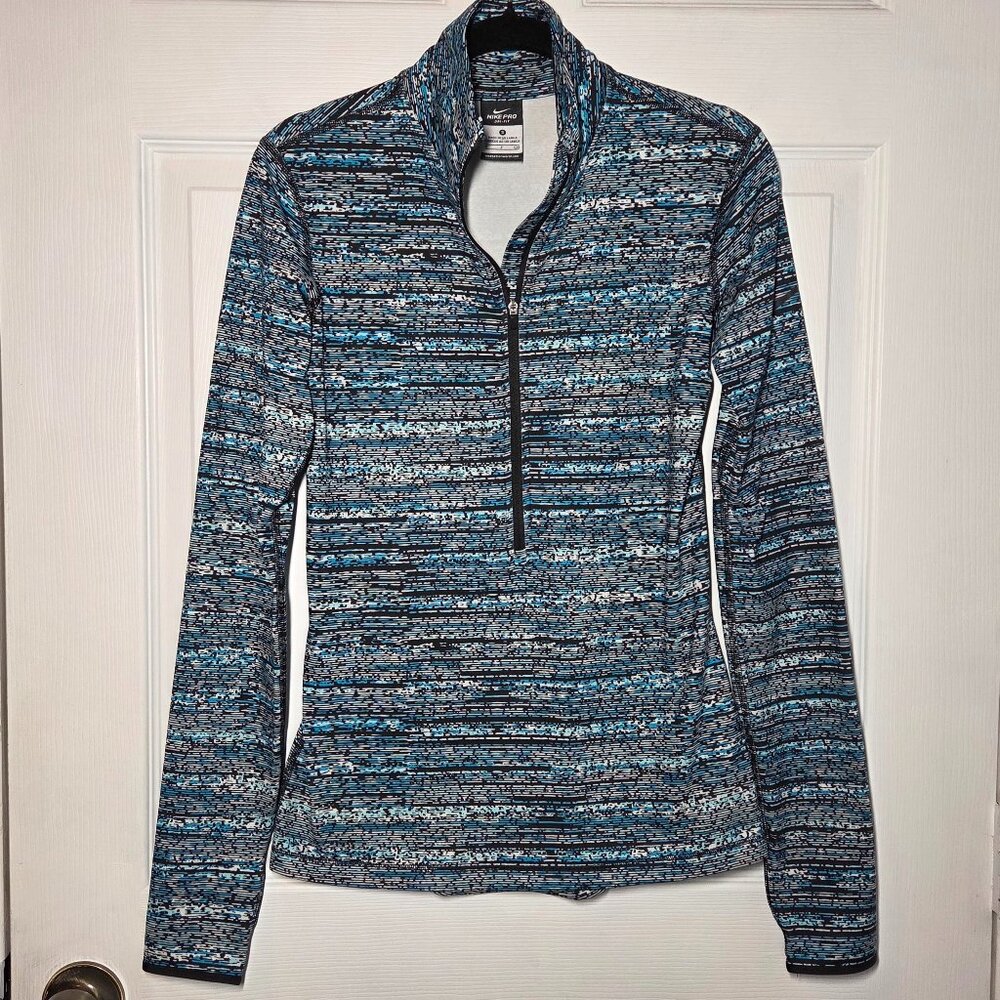 Nike Pro Dri-Fit ½ Zip Pullover Long Sleeve Top – Size: Small (Women's)